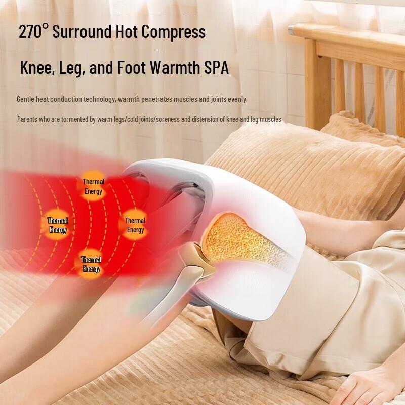 CLORIS K718 Dual Knee Heat & Airbag Massager