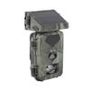 Solar Hunting Camera Solar Trail Camera Loop Recording IP65 Waterproof ABS 60 Degree Detection Angle Night Vision for Outdoor
