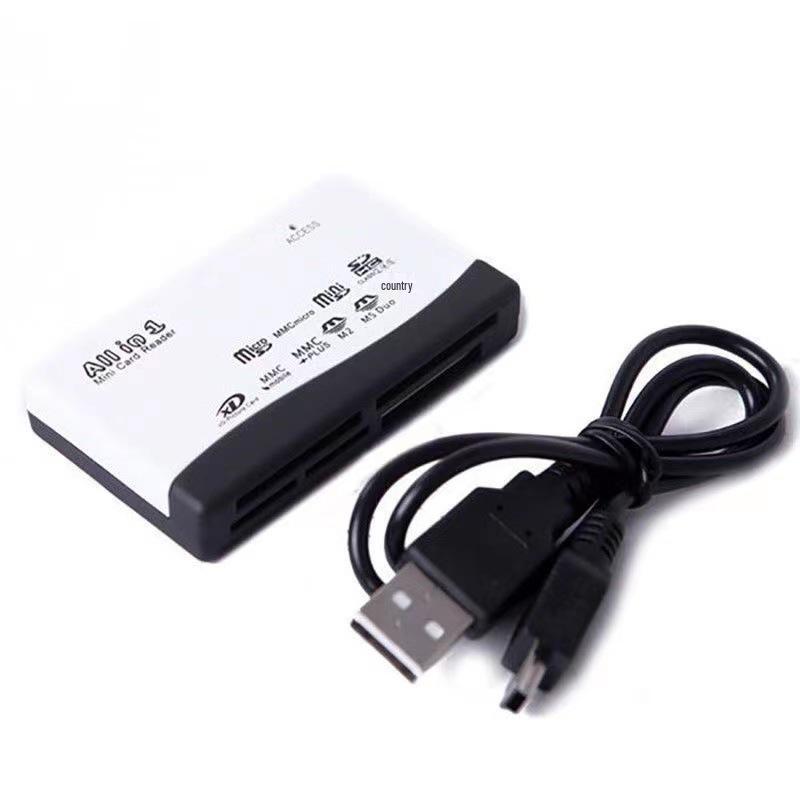 В наличии USB Многофункциональный Шестипортовый Кардридер для Мобильного Телефона и Камеры Высокоскоростной с Защитой Паролем