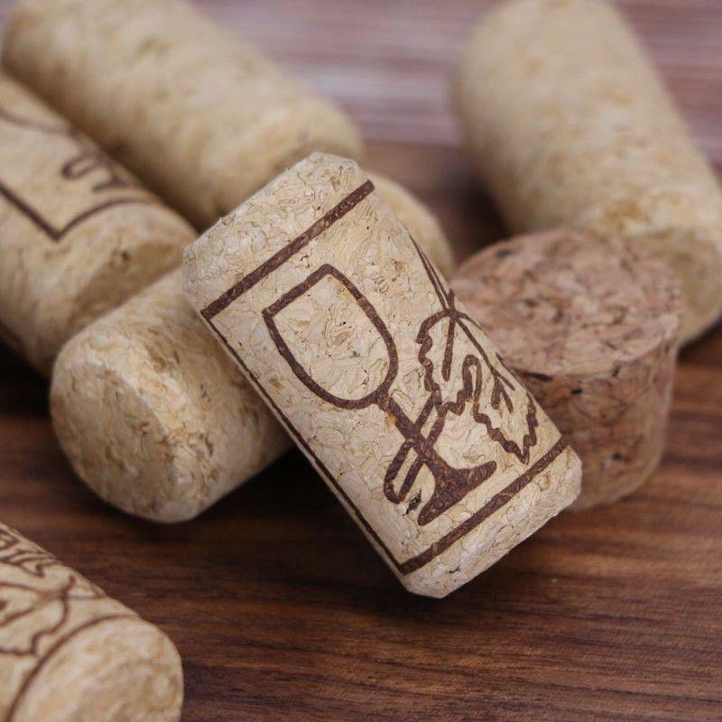 Высокоплотные натуральные синтетические пробки для винных и шампанских бутылок