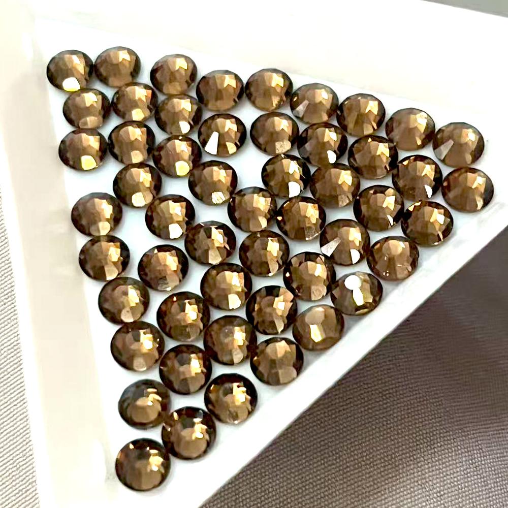 German Glue Crystal 500 Gross Bulk Packing SS10 Hot Fix Rhinestone Sticky Flock Rhinestone Template Flock Rolls