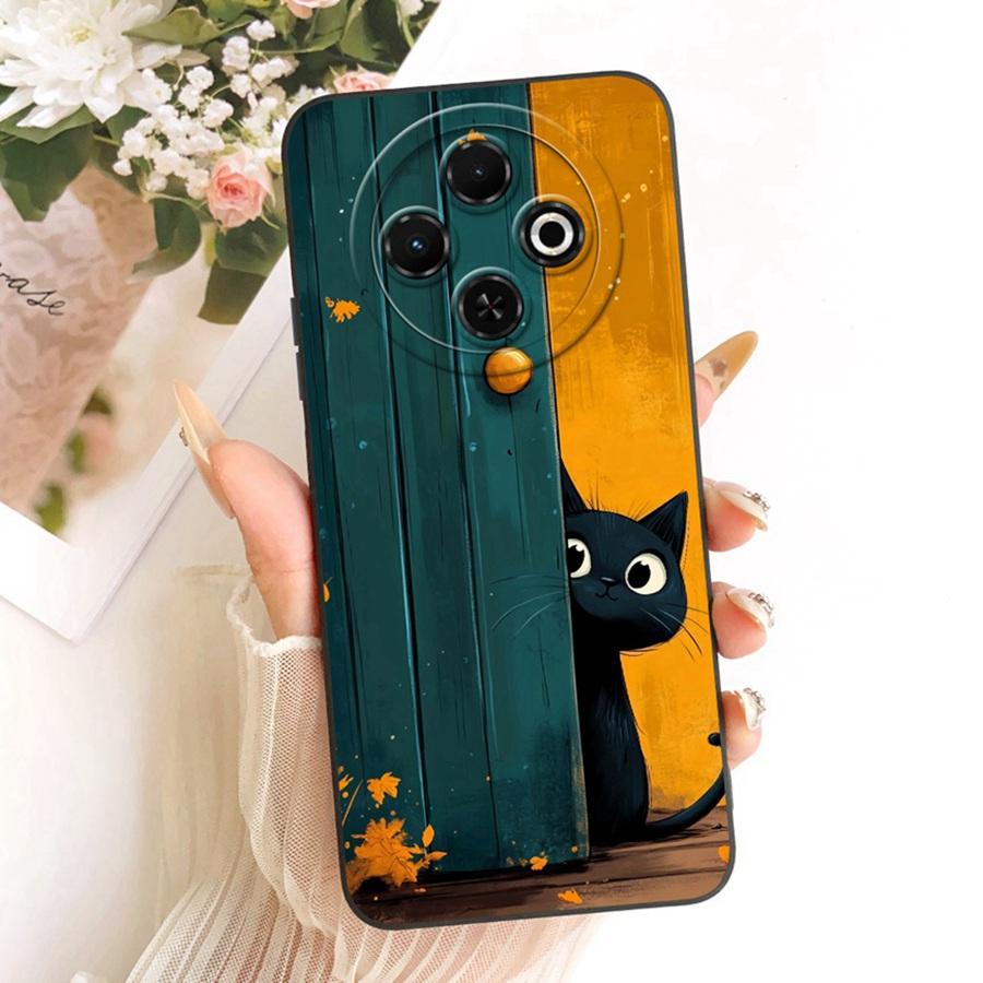 Для Tecno Spark 30C Pro Чехол Ударопрочный Мягкий силикон Матовая задняя крышка Для Tecno Spark30 30 C Чехлы для телефона Новый дизайн Couqe