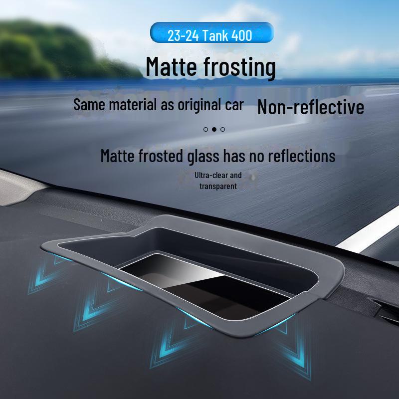 Подходит для 23-24 бака 400: Пылезащитный чехол HUD для автомобильных аксессуаров