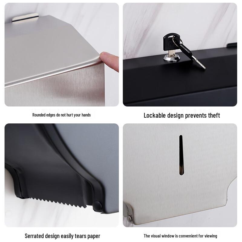 Large Round Roll Paper Dispenser