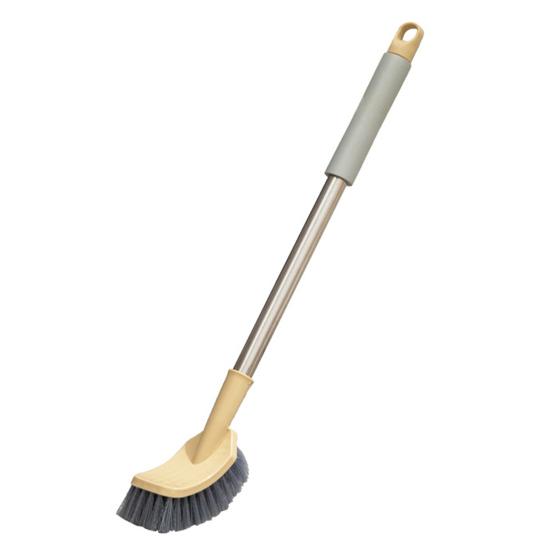 Глубокая очистка, гибкий, полезный, легкий в очистке, противоскользящий, эргономичный очиститель для унитаза, скруббер