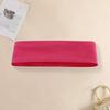 Women Men Headband High Elastic Solid Color Wide Hair Band Breathable Elastic Hair Tie