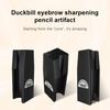 Yousheng Brow Sharpener Portable Functional Plastic Duckbill Eyebrow Pencil Sharpener for Novice