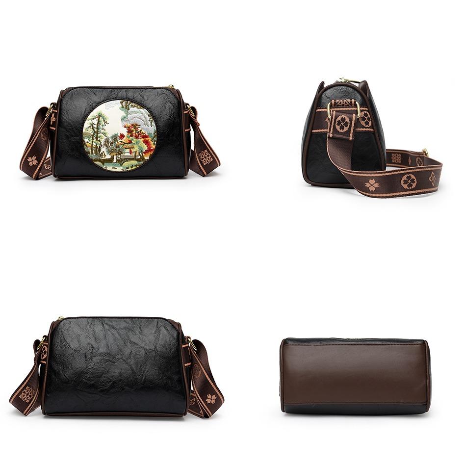 Модные Женские Сумки и Клатчи с Принтами Crossbody Люксовые Дизайнерские Высококачественные Однотонные Кожаные Плечевые Сумки-Почтальоны Качество
