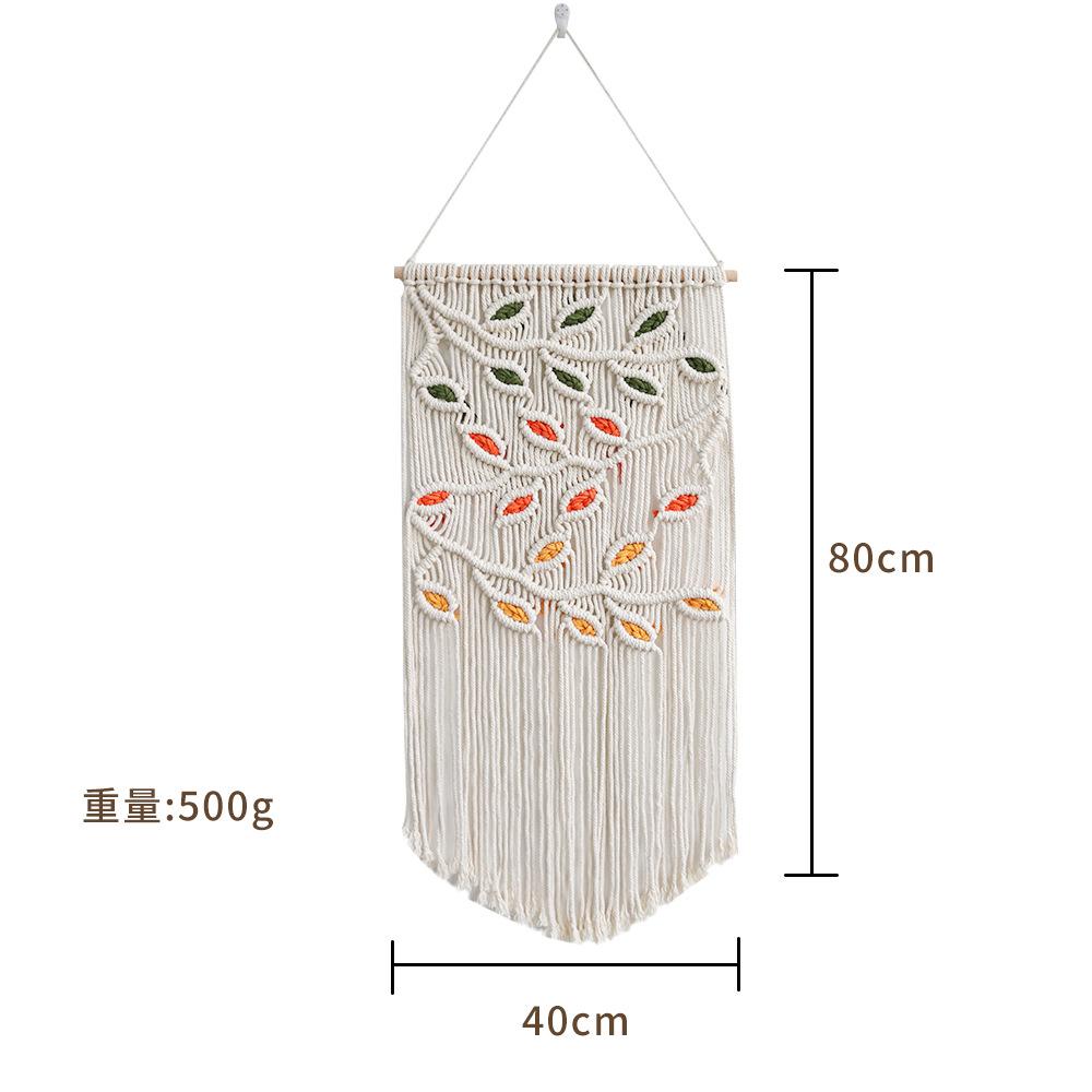 Плетеная макраме гобелен Декор комнаты Бохо Дом и Декор для Спальни Гостиной Настенное искусство Эстетика Декоративные элементы