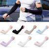 2PCS Sport Arm Sleeves UV Sun Protect Anti-slip Basketball Armband Cover