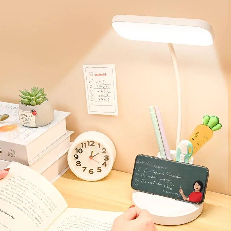 LED Desk Lamp With Touch Control, Reading Lamp No Flicker, 3 Color Modes(warm White, Cool White & Warm), Foldable Table Lamp