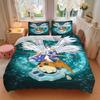 Angel Warrior Partner Print 3Pcs Bedding Setduvet Cover With 2 Bedropillowcase Home Birthday Gift