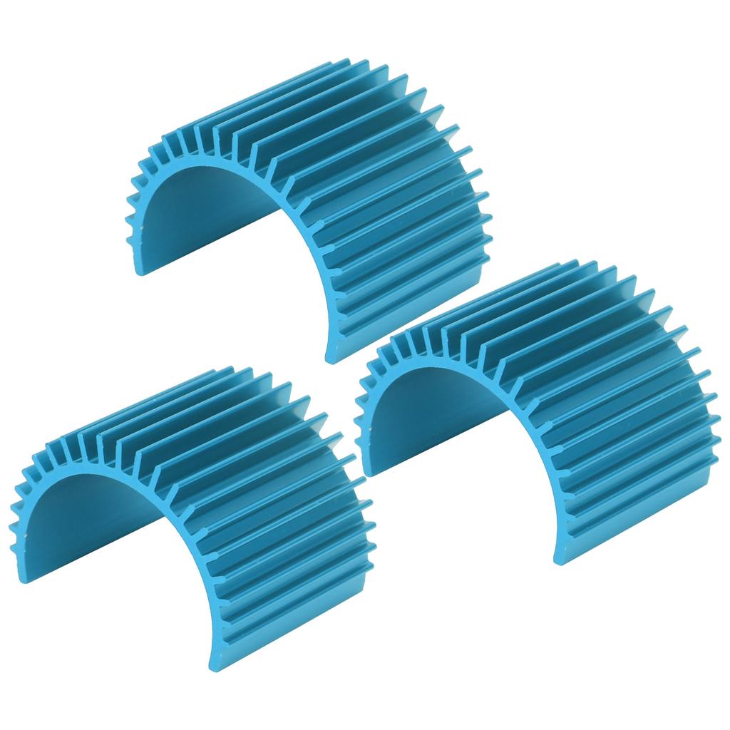 3pcs Aluminum Alloy Motor Heat Sink RC Car Upgrade Accessory Parts Fit for 124019