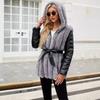 Осенний и Зимний Новый Модный и Универсальный Повседневный Короткий Пальто-Худи для Поездок на Работу