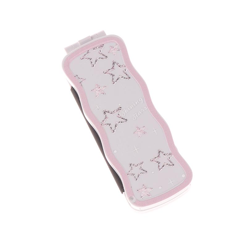 Мини-щетка для волос, складная массажная расческа, массаж головы, антистатическая портативная дорожная щетка для волос, расчески для волос для девочек с зеркалом