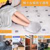 Ninonly Rechargeable Hot Water Bottle, Foot Heater with Heat Storage, Cordless, Fast Charging, Reusable, Foot Cover Included, Eco-Friendly, Electric H