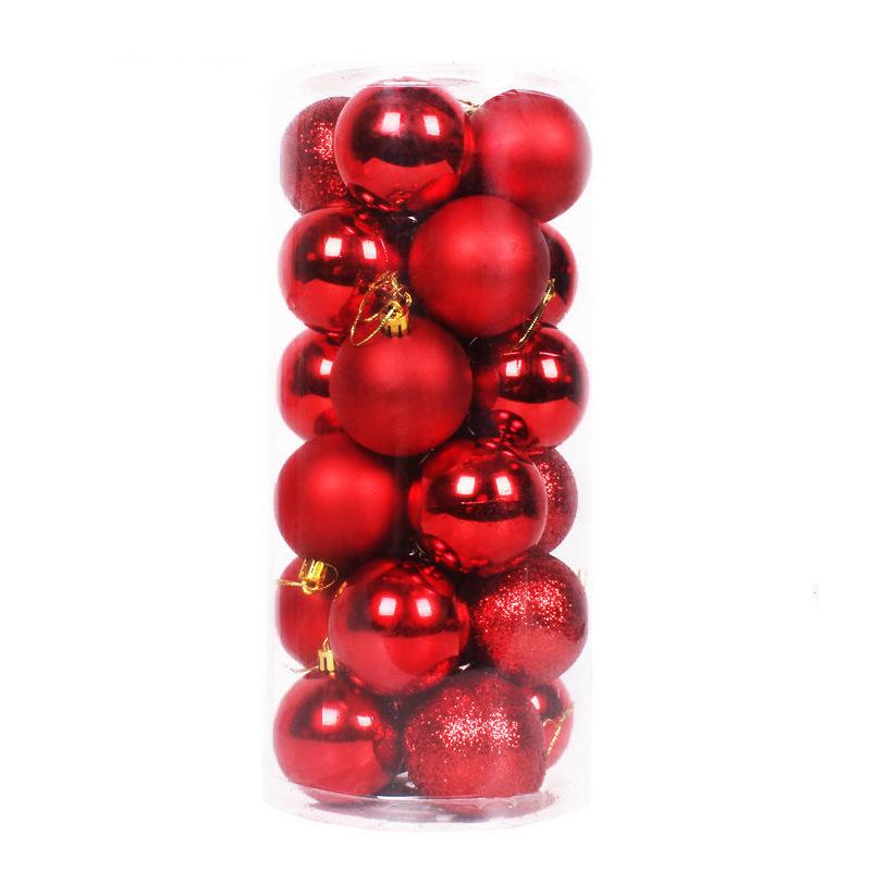 24PCS Shatterproof Christmas Ball Ornaments Xmas Tree Decorations Hanging Balls for Holiday Wedding Party Home Decor
