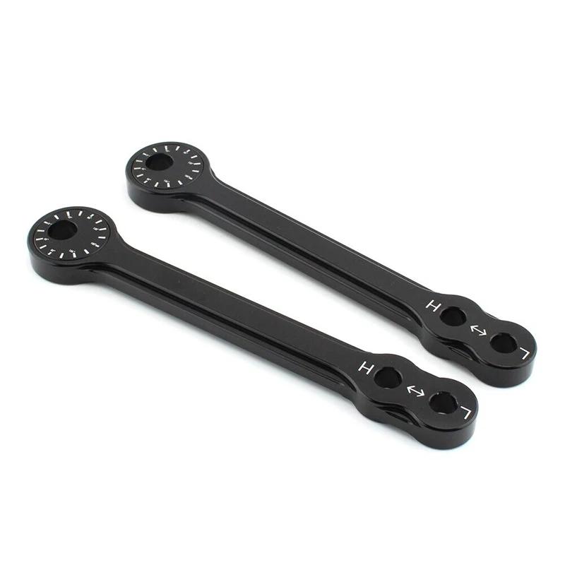 Комплект для опускания мотоцикла, подходит для Kawasaki Ninja 400/Z400/250/Z250 2013-2023, черные регулируемые аксессуары для верхней и нижней подвески
