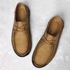 Fashion Spring Soft Leather Casual Men Leather Shoes Lightweight Leather Casual Shoes Men Loafers Comfy Moccasins All-match Driving Shoe