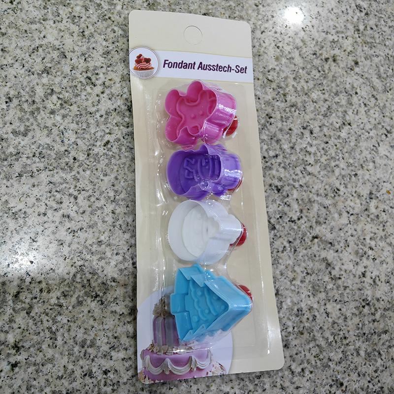 Весенние формы для печенья с животными, пресс-тип, инструменты для выпечки, формы для торта «сделай сам»