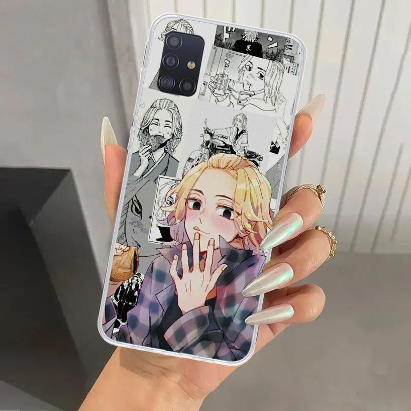 Чехол для телефона с аниме Tokyo Aevengers для Samsung Galaxy A52 A32 A22 A12 A02S A50S A30S A10S Note 20 Ultra 10 Plus S10 A31 A20 A71 A7