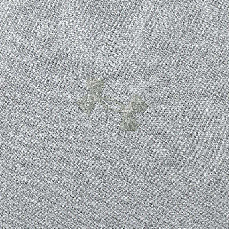 Under Armour Solid Color Breathable Running Fitness Training Comfortable Short Sleeve T-Shirt Men Tops Gray 1371129-011