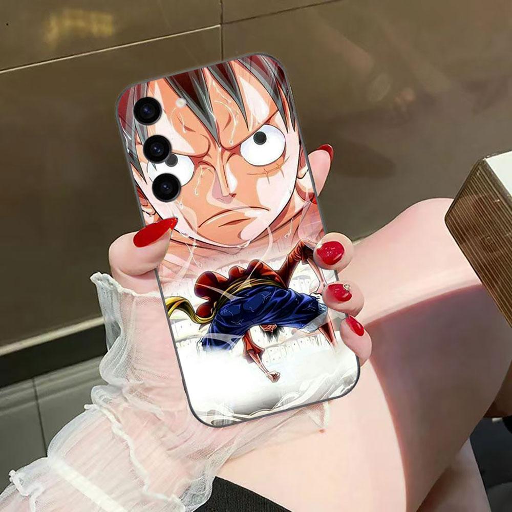 Чехол для телефона One Piece Monkey D Luffy Nina для Samsung Galaxy S26 S25 EDGE S24 S23 S22 S21 S20 FE S10 Ultra PLUS LITE Чехол-обложка