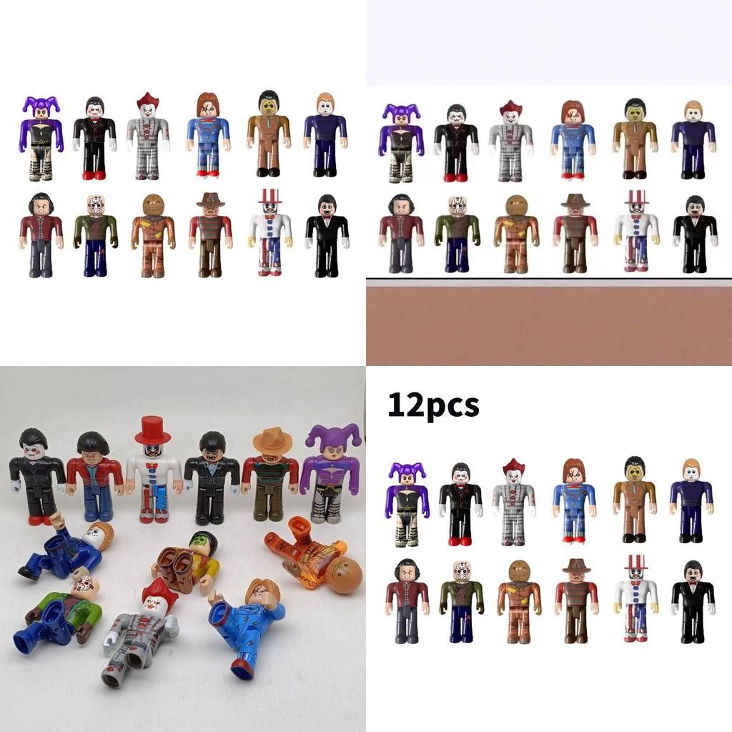 Набор пластиковых фигурок Roblox 8-9 см в стиле виртуального хоррора для коллекционеров и детей. Персонажи в комплекте.)