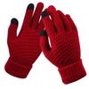 EILEI Warm Red Scarf & Glove Set