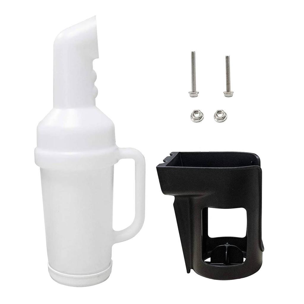 Golf Carts Sand Bottle with Holder 103451301 Portable 35 ounce for Club Car
