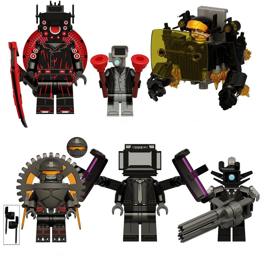 Игрушка конструктор Человек-туалет подарок