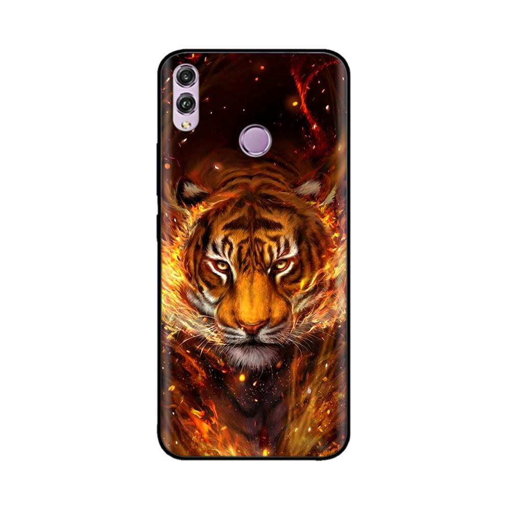 Чехол для Huawei Honor 8X Силиконовый Мягкий ТПУ Мультяшный Расписной Задняя Крышка Чехол для Телефона для Huawei Honor 8X 8 X Honor8x Чехлы Бампер