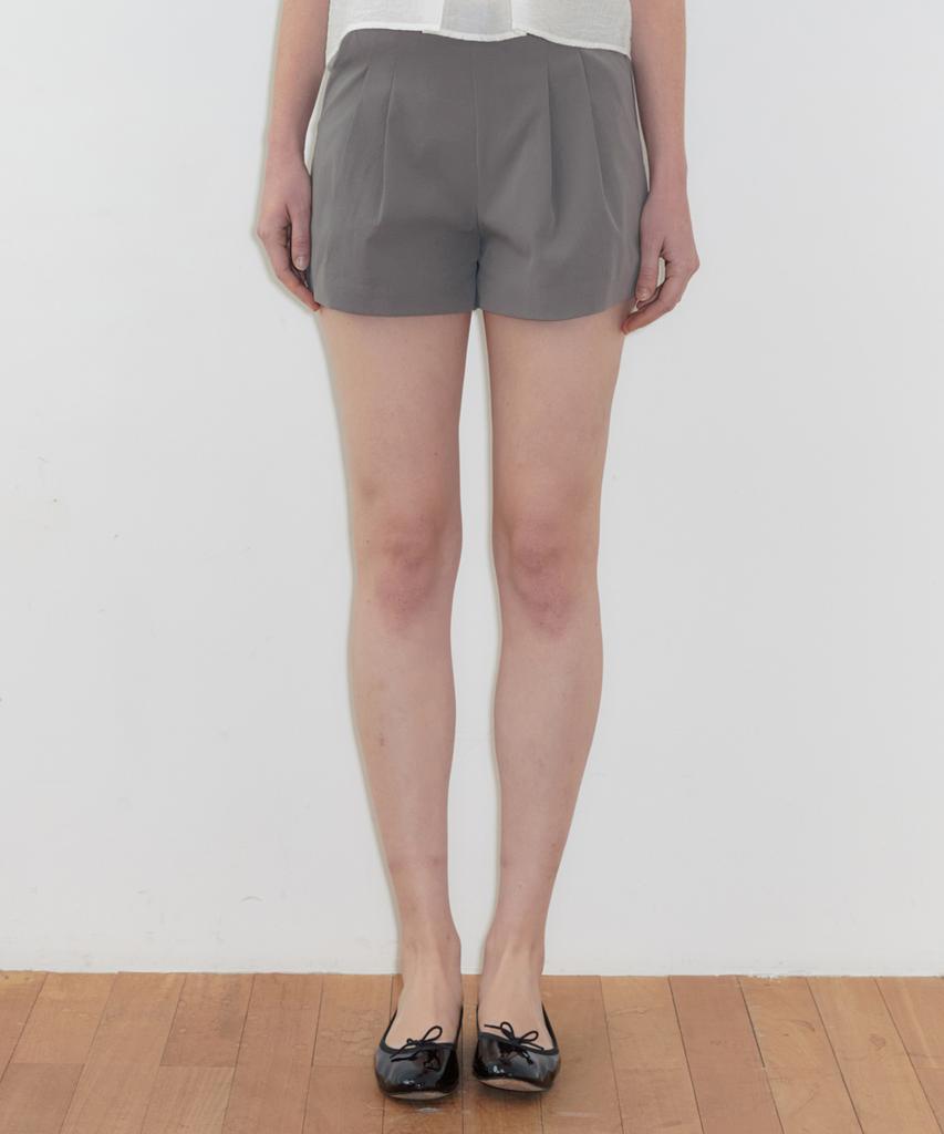 SINOON Double Tuck Shorts (Grey)