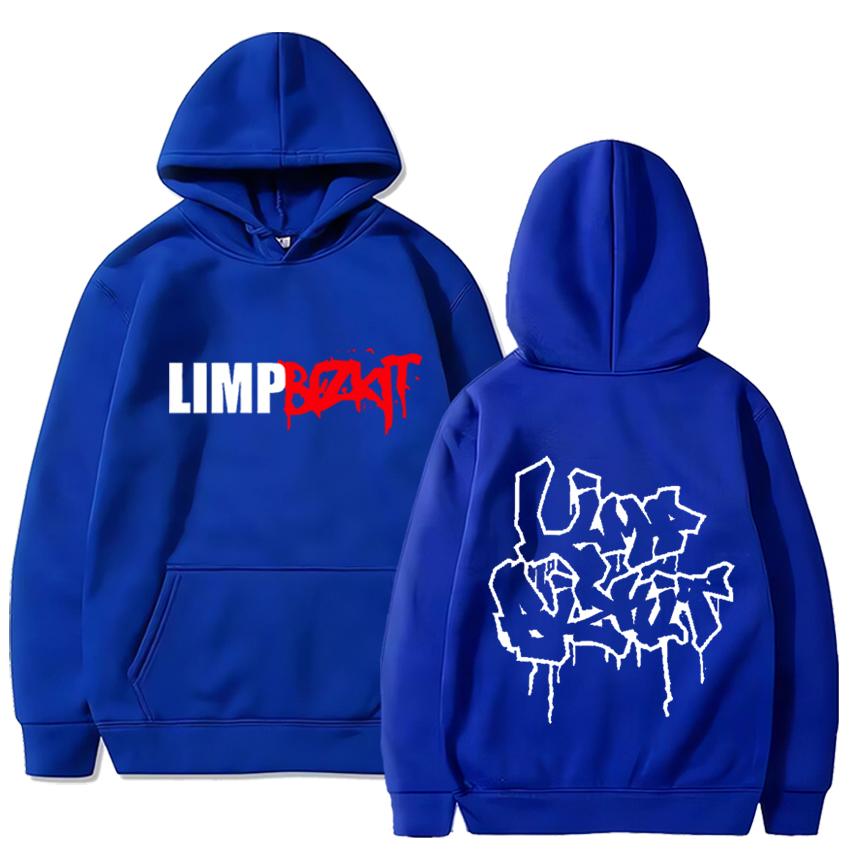 Лучшее Знаменитое Худи с Графикой Bill Limp Bizkit Мужское Флисовое HarajukuClothing Осень Зима Мужское Женское Винтажное Готическое Рок Худи