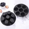 Силиконовые формочки для кексов, 7 формочек для кексов, противень с антипригарным покрытием, пищевые формочки для шоколадных тортов, аксессуары для фритюрницы