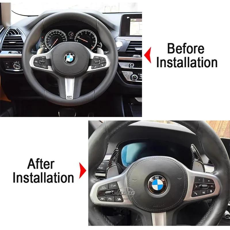 Car Steering Wheel Paddle Shift For BMW 1/2/3/5/6/7 Series GC GT Touring F40 F44 F90 G01 G02 G20 G21 G30 G31 G32 G11 G12 XDRIVE