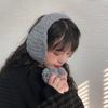 Thicken Knitted Earmuffs Plush Winter Ear Cover Retro Warm Earmuffs  Girl