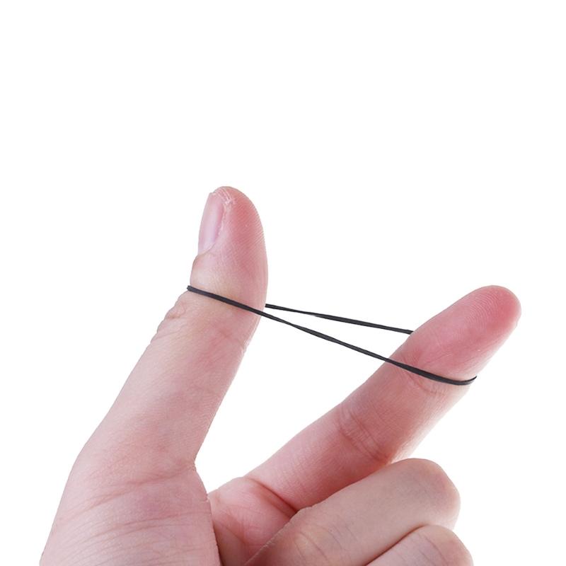 Set of 50/100pcs Assorted Belts for Cassette Players Record Players Quality Rubber Belts 0.7x0.7mm Easy Installation