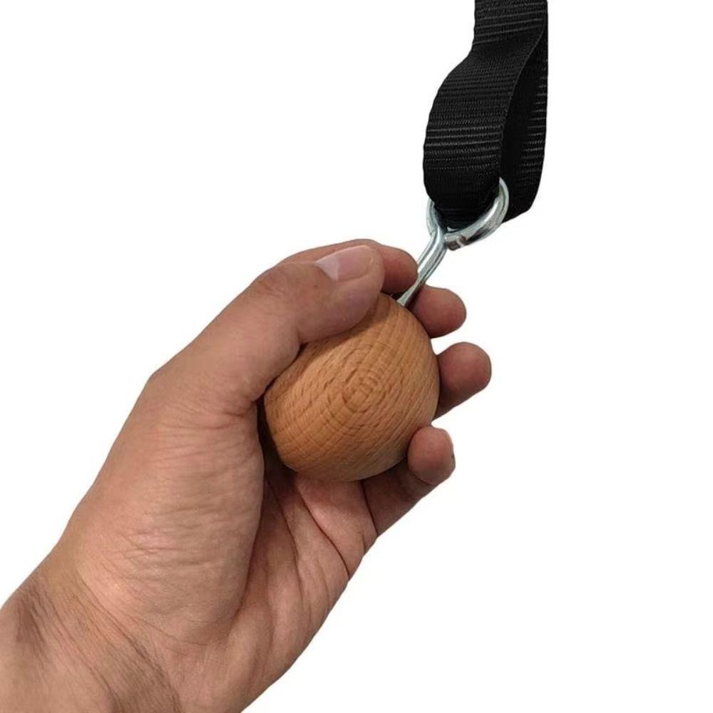 Wooden Forearm Trainer Ball-shaped Finger Strengthener Grip Strength Trainer Bouldering