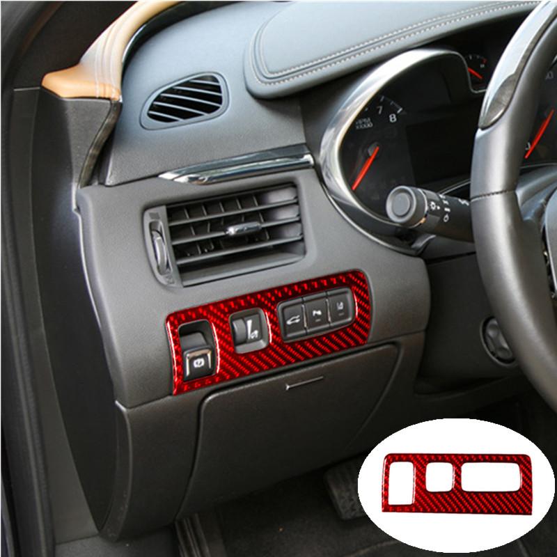 Для Chevrolet Impala 2014-с навигацией из углеродного волокна, автомобильная центральная консоль, декоративные наклейки на приборную панель, интерьер