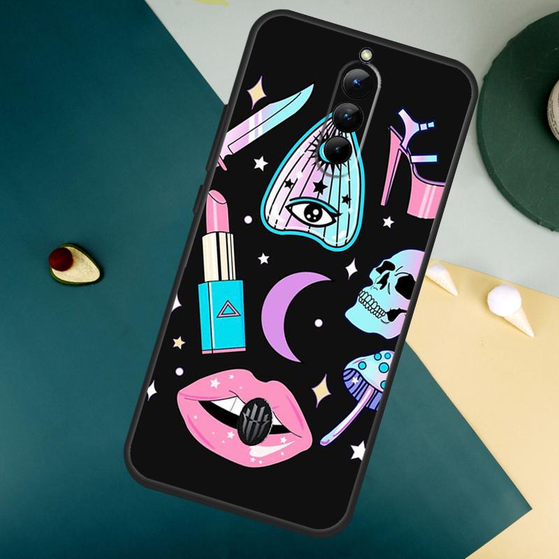 Девичий Пастельный Ведьма Гот Для ZTE Nubia Red Magic 10 Air 8 9 8S 9S 10S Pro Plus 7 6S 7S Pro Red Magic 11 Pro Plus Чехол