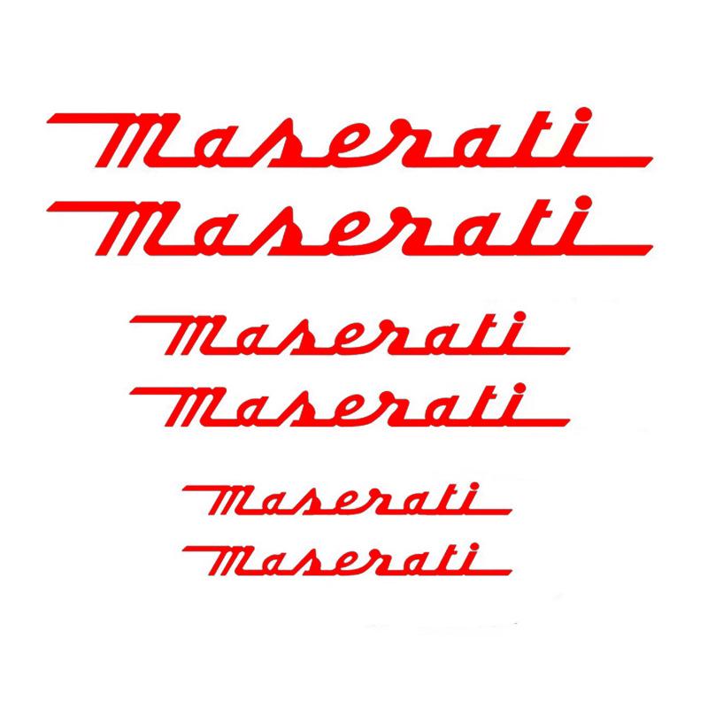 Наклейки на суппорт и ступицу Maserati Ghibli