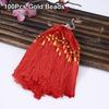 100Pcs 13cm Sewing Tassel DIY Curtains Accessories Durable Pendant Fringe  for Crafts Jewelry Making