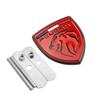 Car Front Grille Emblem Metal Badge Decoration for Peugeot 106 107 108 206 207 208 301 306 307 308 407 408 508 2008 3008 4008