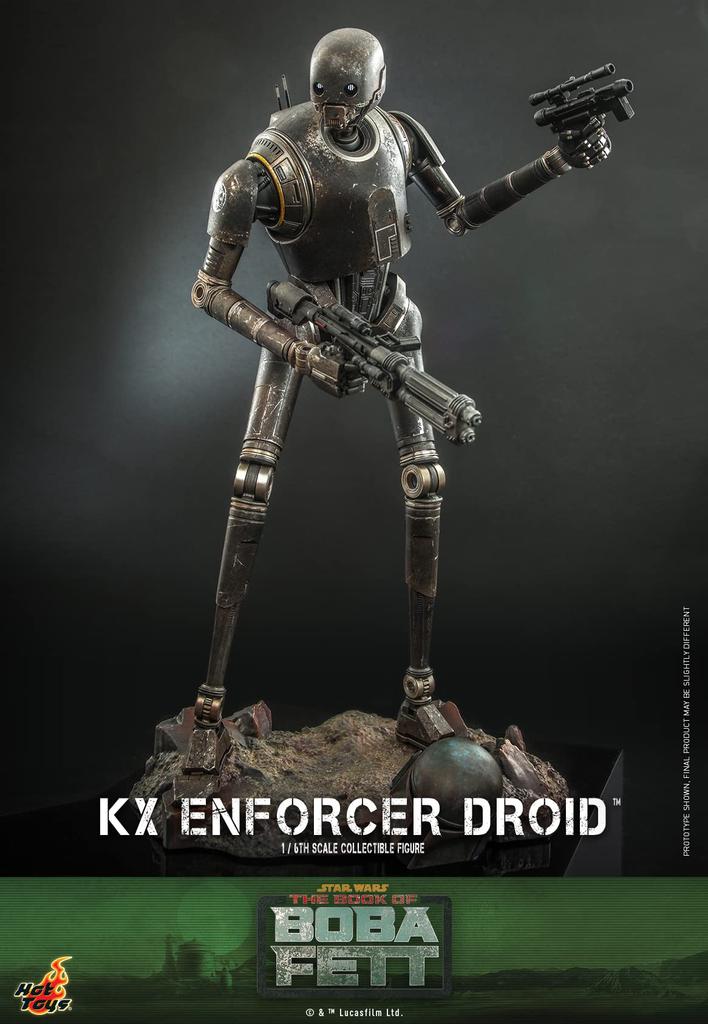 TV Masterpiece Boba Book of Boba Fett KX Enforcer Droid Scale Figure Black Fett/The 1/6