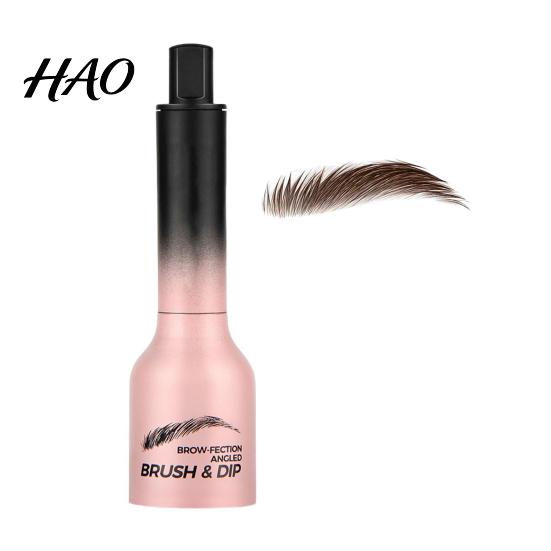 Brow Makeup Pencil Eyebrow Angled Brush Waterproof Long Lasting Smudge-proof Dip Hair Strokes Fine Tip Pen Quick Drying Natural Tint Dye