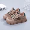 Spring and Autumn Internet Celebrity Versatile Casual Platform Muffin Shoes Non-slip Heightening Lightweight Fashion Board Shoes