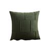 Light Luxury and High-end Living Room Leather Sofa Lumbar Pillow Case Without Core Large Back Cushion Pillow Pillow Case