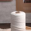 2Mm*200M Cotton Rope White Cotton Rope White Bleached Package Twisted Rope Can Be Dyed Tapestry Diy Rope