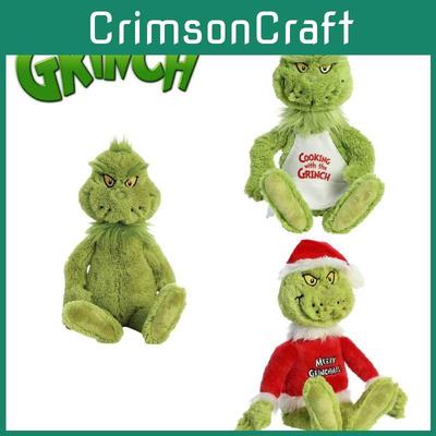 Гринч Рождественский Повар Наряжаться Плюшевые Игрушки Мягкие Куклы Детский Подарок Мягкий Уютный
